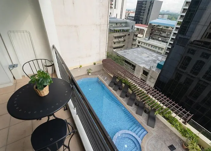 Apartamento Studio In Greenbelt Makati With Fiber Wifi & Free Pool Access *