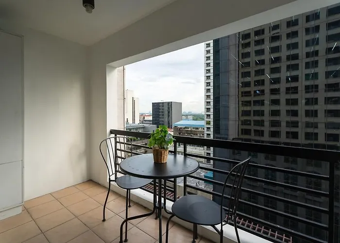 Apartamento Studio In Greenbelt Makati With Fiber Wifi & Free Pool Access Manila