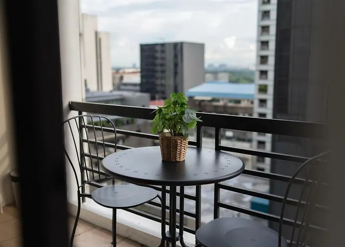 Studio In Greenbelt Makati With Fiber Wifi & Free Pool Access Apartamento
