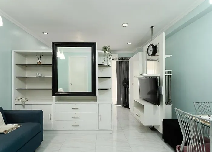 Apartamento Studio In Greenbelt Makati With Fiber Wifi & Free Pool Access Manila